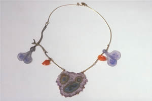 Geode Mineral Necklace
