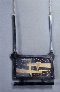 JAPANESE PALIMPSEST PENDANT