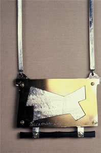 JAPANESE PALIMPSEST PENDANT